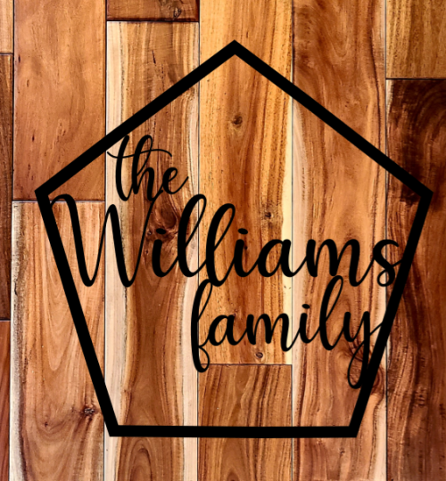 Williams Sign wood 2